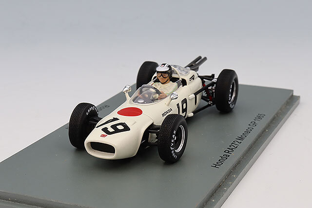 スパーク 1/43 ホンダ RA272 F1 1965 モナコGP #19 R.バックナム