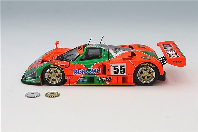 MOTORHELIX 1/64 マツダ 787B レナウン 1991 ルマン24H ウィナー #55 V