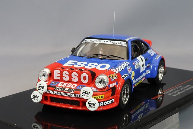 イクソ 1/43 ポルシェ 911 SC 1982 モンテカルロ ラリー 4位 #4 G