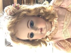 リプロビスクドール,フレンチ,デポゼEJジュモー,42cm,青目,ブロンド