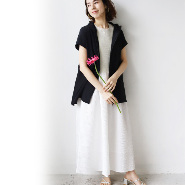 ふくれジャガードニットワンピース(P25102)