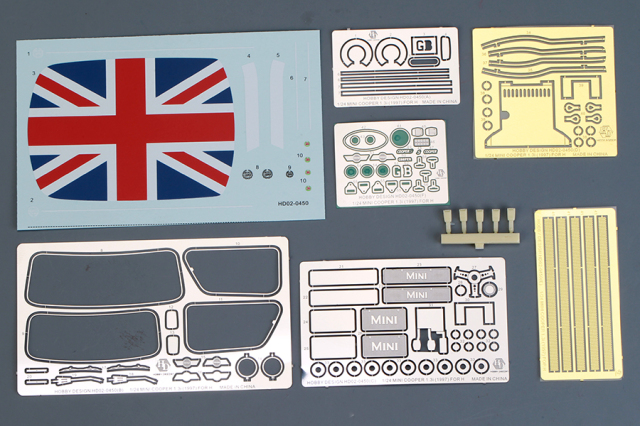 ホビーデザイン 1/24 ミニ クーパー 1.3i 1997 ディティールアップ