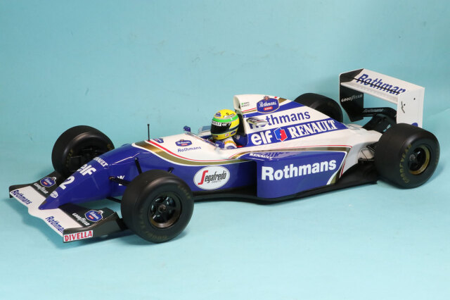 ミニチャンプス 1/12 ウィリアムズ ルノー FW16 A.セナ サンマリノGP