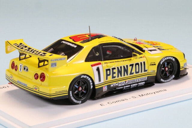 スパーク 1/43 ペンズオイル ニッサン スカイライン GT-R R34 JGTC