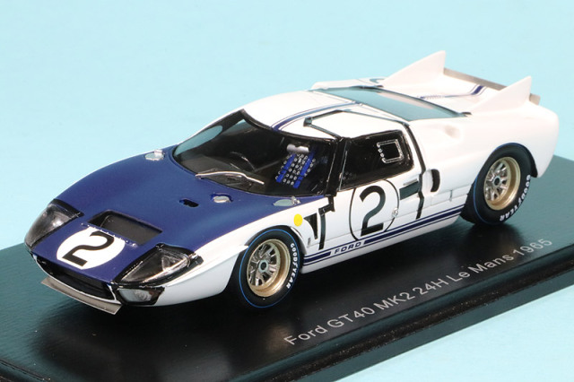 スパーク 1/43 フォード GT40 MK2 ルマン 24h 1965 No.1 S4532