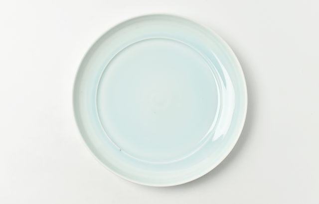 陶房独歩炎 15 青白磁8寸皿 ｜ 暮らしのうつわ花田 和食器 通販