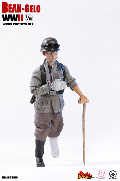 POPtoys】BGS001 1/12 Bean Gelo Series Skinny guy--Franz WW2 ドイツ