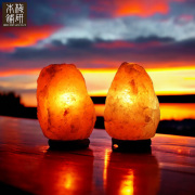 ヒマラヤ岩塩 キャンドルホルダー ボール型 ピンクソルト キャンドスル