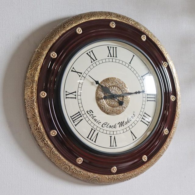 インドのウォールクロック1(壁掛け時計)｜おしゃれインテリア通販 Y