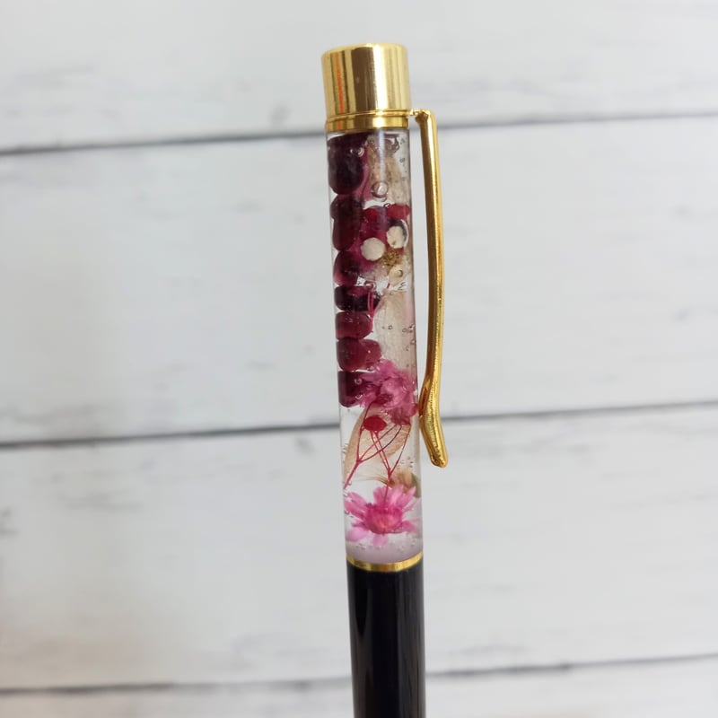 ◇ハーバリウム ＃51 まあるい宝石箱 ラグジュアリー.:*:・