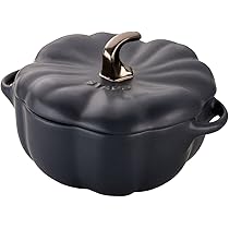 Amazon｜staub ストウブ 「 パンプキン ココット ブラック 15cm 0.68ml