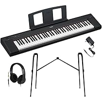Amazon | YAMAHA NP-35B ブラック キーボード 76鍵盤 ヘッドホン・純正