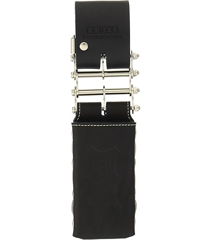 Amazon | ニックス 総ヌメ革3連結チェーンタイプ鳶レベルホルダー(茶