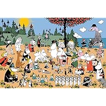 Amazon.co.jp: 1000 Piece Jigsaw Puzzle, Lovely Friends of the