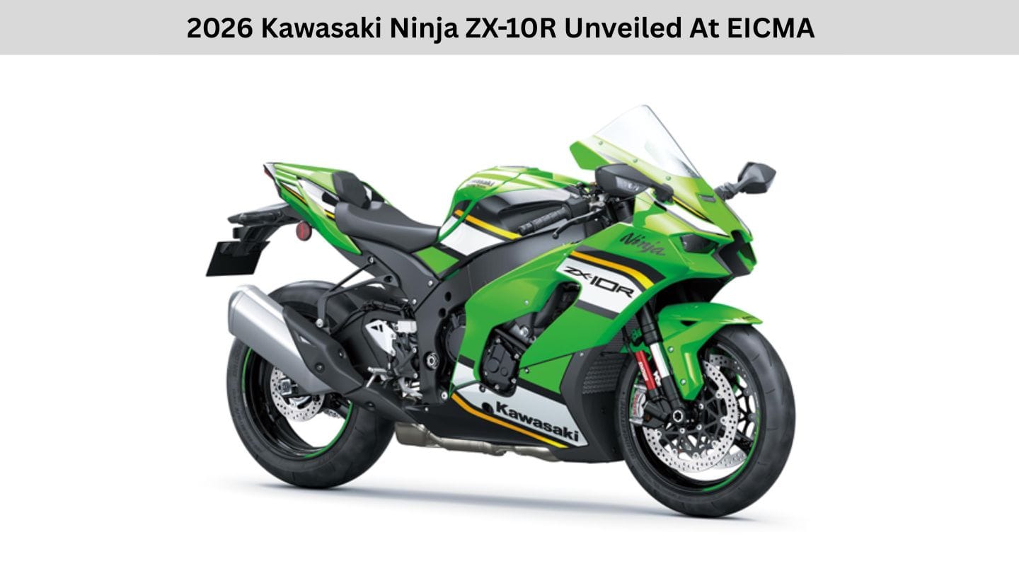 2026 Kawasaki Ninja ZX-10R Unveiled At EICMA