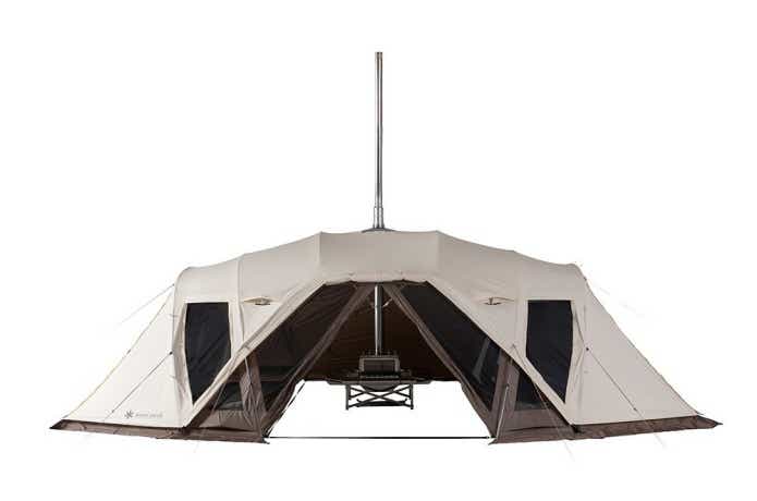 まさかの100万円超え！？スノーピーク公式が「薪ストーブOK」を謳う