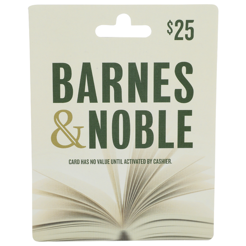 Barnes And Noble 2016 $25 - 1 Each - Brookshire's