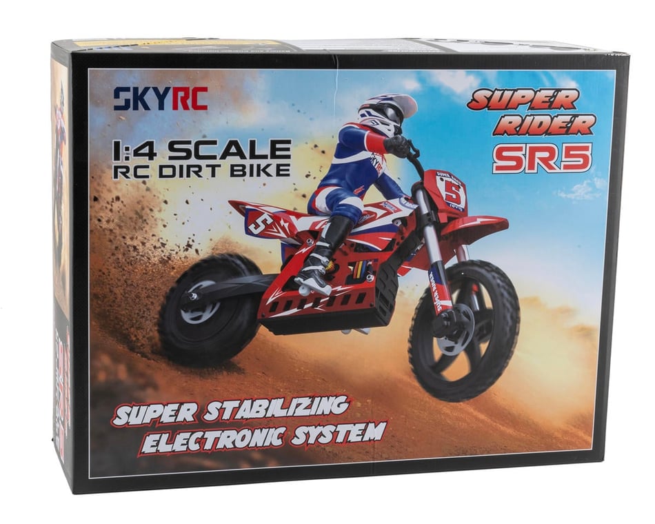 SkyRC Super Rider SR5 RTR 1/4 Brushless Dirt Bike (Red) [SKY