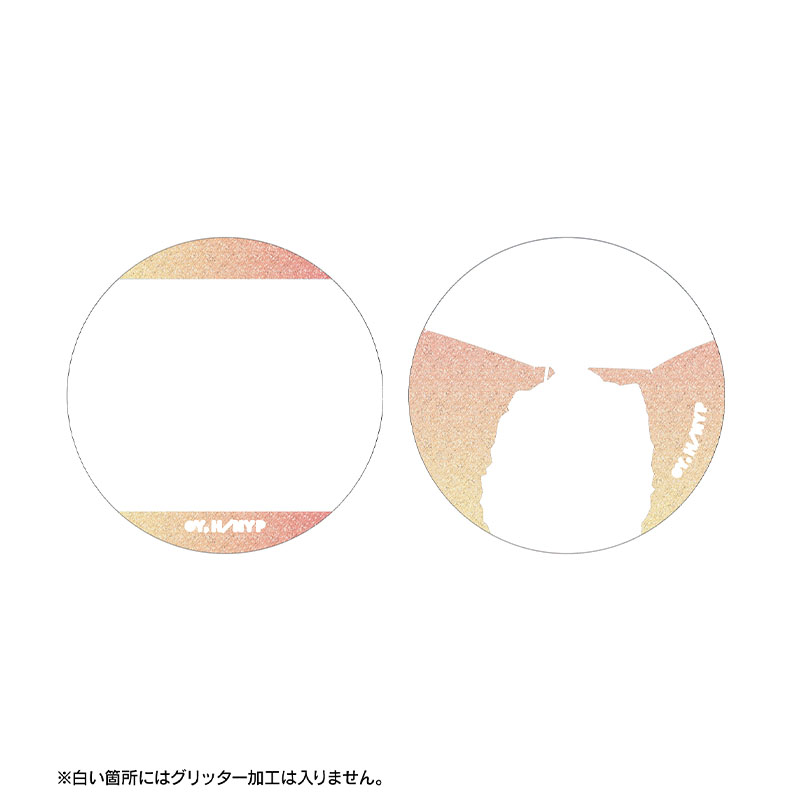 描き下ろし 雨の日ver. トレーディンググリッター缶バッジ(全10種/BOX