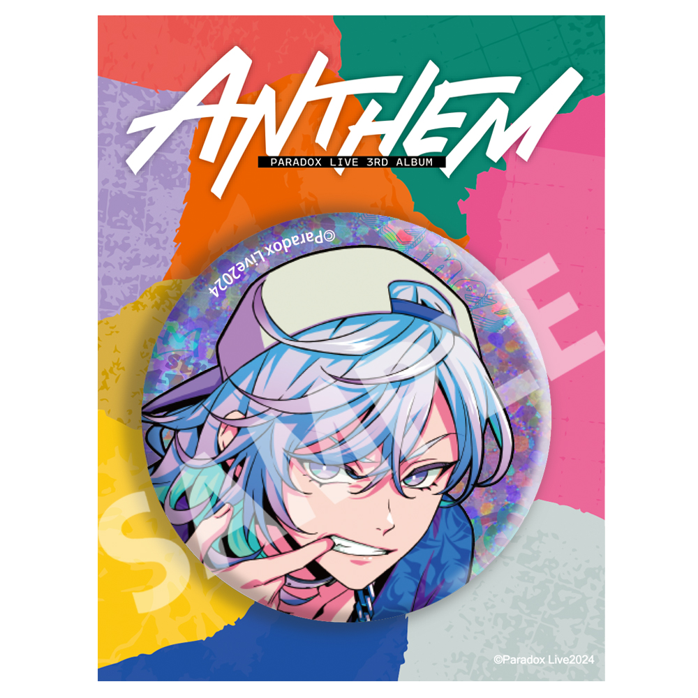 パラライ ロクタ ANTHEM缶バ 80点 paradox Live ロクタ anthem 缶