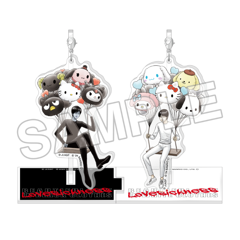 伊藤潤二×サンリオキャラクターズ ゆらゆらアクリルスタンド 浮遊する