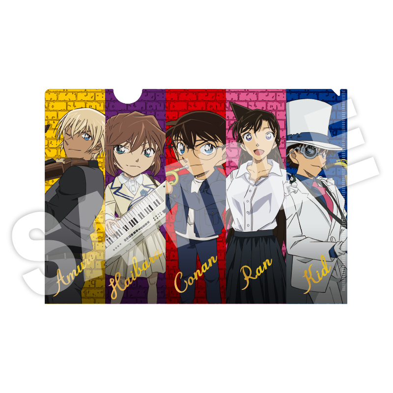 名探偵コナン クリアファイル 音楽2025【YTE公式オンラインショップ】