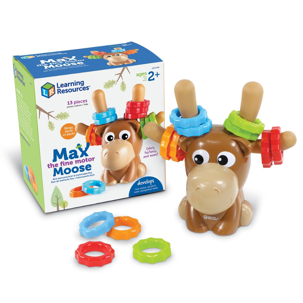 Max Fine Motor Moose - Color Matching Activity