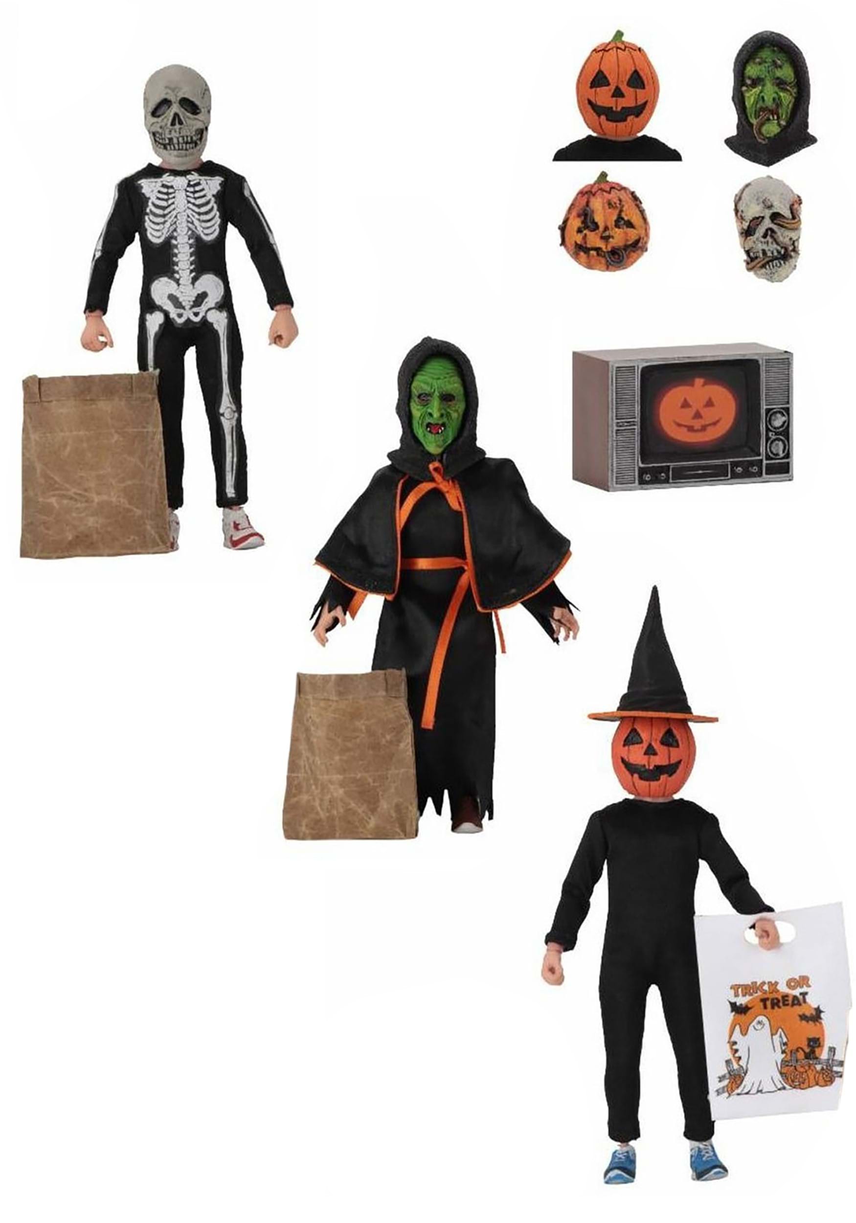 Halloween 3 - Season of the Witch 8- Inch Scale 3 Pack Figure Set