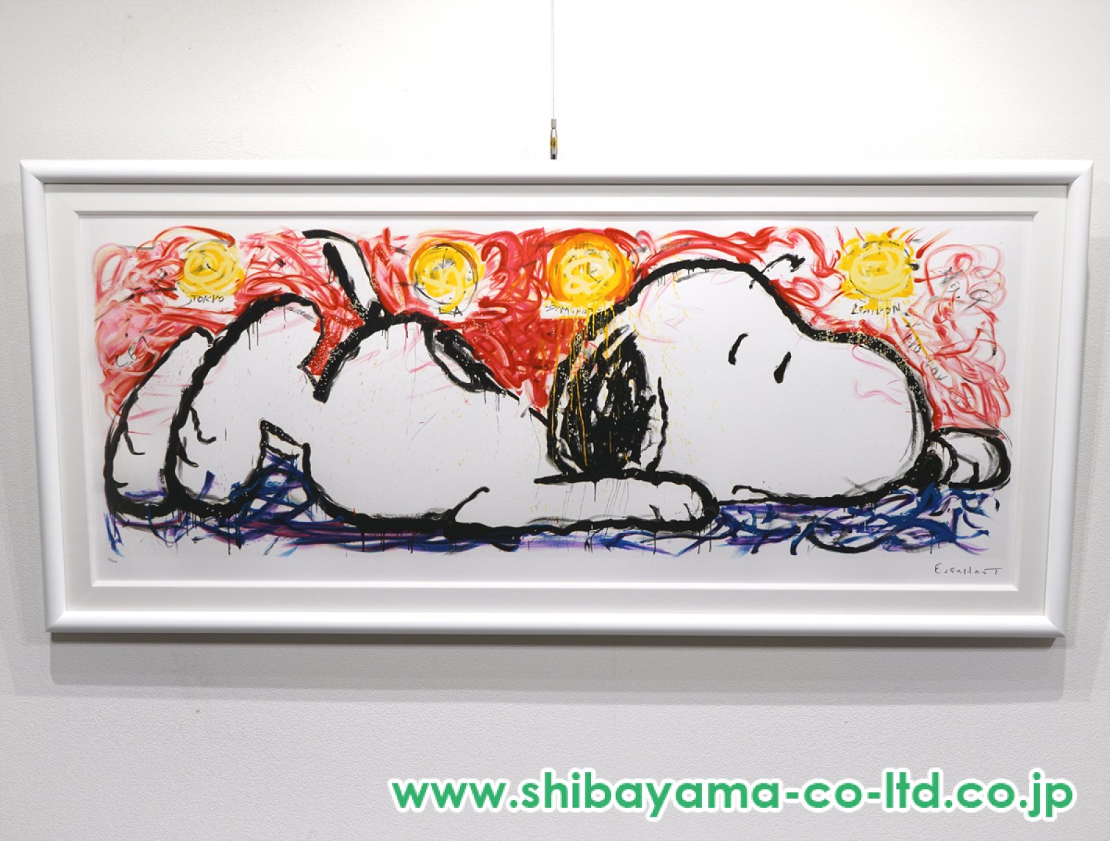 トム・エバハート （スヌーピー）「NO WAY OUT」シルクスクリーン