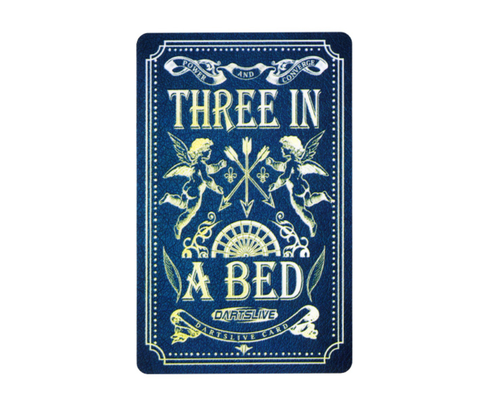 ダーツゲームカード【ダーツライブ】NO.1538 THREE IN A BED｜ダーツ