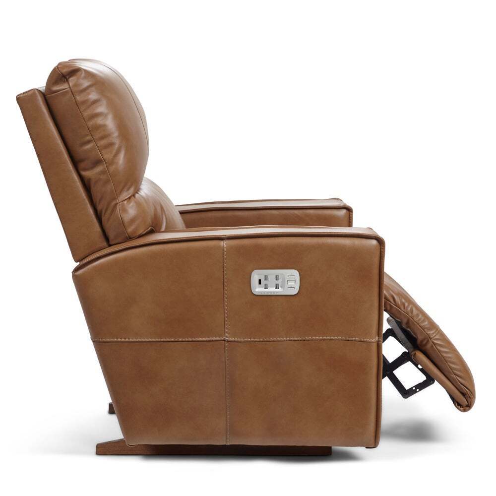 LA-Z-BOY Maddox Power Rocking Recliner w/ Headrest & Lumbar 10X759