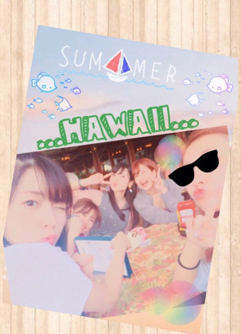 解散の℃-ute、5人でハワイへ卒業旅行 メンバーの誕生日祝いも - モデル