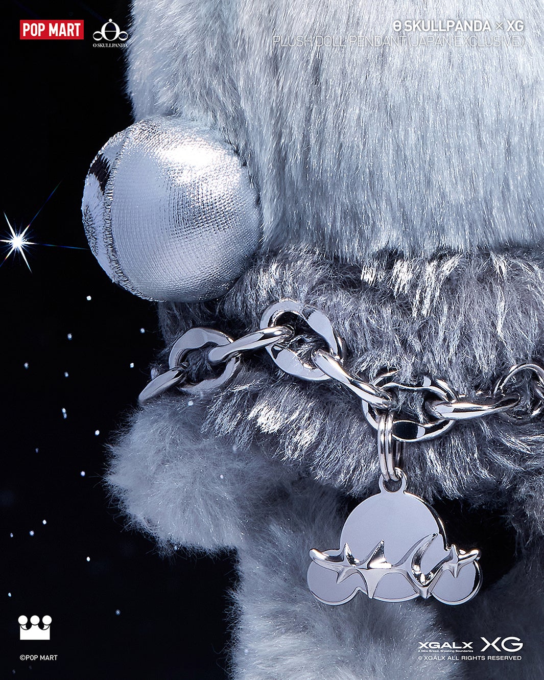XG、人気アートトイ「SKULLPANDA（スカルパンダ）」と日本限定コラボ