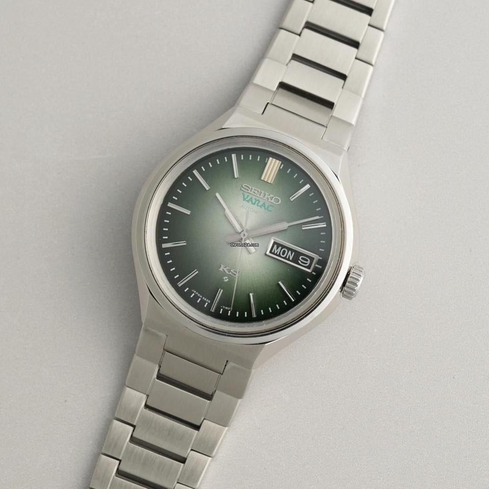Seiko 1973 King Seiko Vanac 5626-7160 56KS Green Gradation for