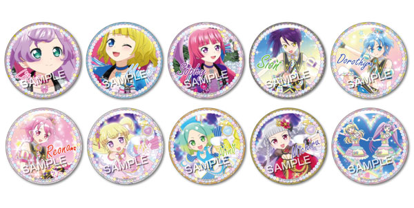アイドルタイムプリパラ』ライブ缶バッジコレクション 10個入りBOX