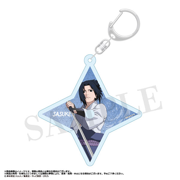 TVアニメ『NARUTO-ナルト- 疾風伝』 手裏剣型アクリルキーホルダー B