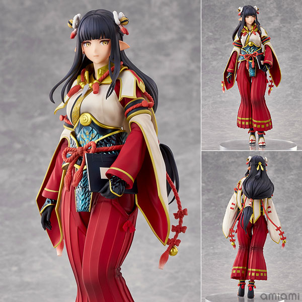 モンスターハンターライズ 集会所の受付嬢ミノト 完成品フィギュア