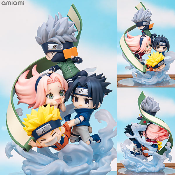 FigUnity(フィギュニティ) NARUTO-ナルト- 疾風伝 第七班集合！ 完成品