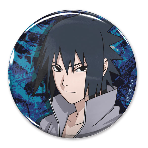 NARUTO -ナルト- 疾風伝 うちはサスケ 65mm缶バッジ（再販）[コスパ
