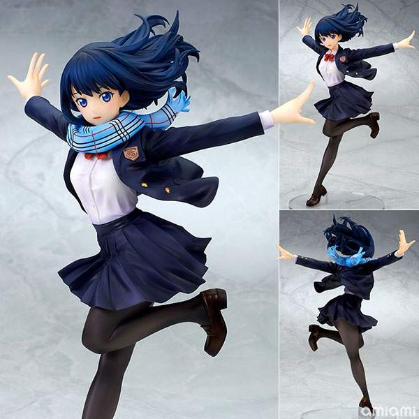 SSSS.GRIDMAN 宝多六花 制服版 1/7 完成品フィギュア[キューズQ]《在庫