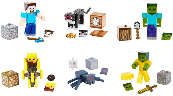 マインクラフト ベーシックアクションフィギュア 8個入りアソート