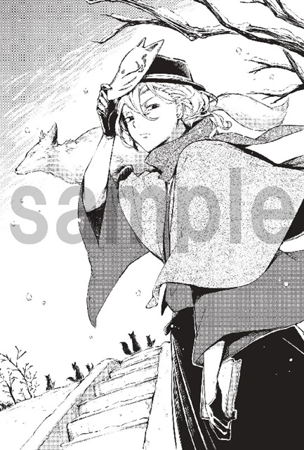 文スト』中原中也記念館コラボ第二弾のアニメ描き下ろしグッズ公開