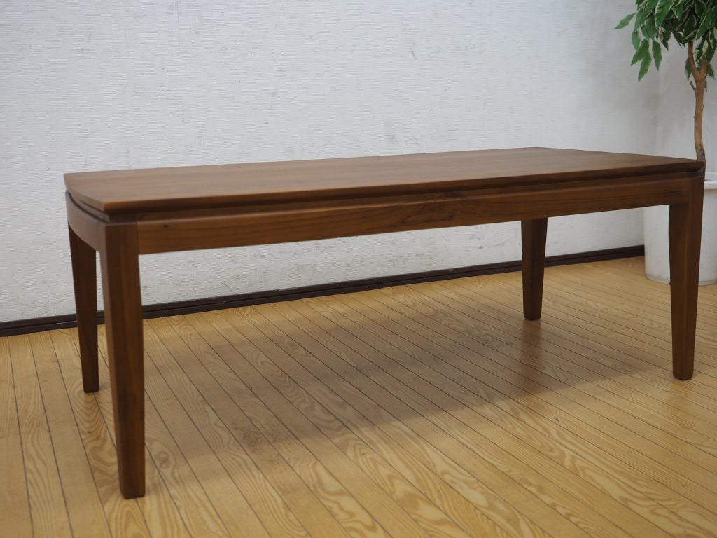 中古】SCANTEAK スキャンティーク AVLANG チーク材 センターテーブル