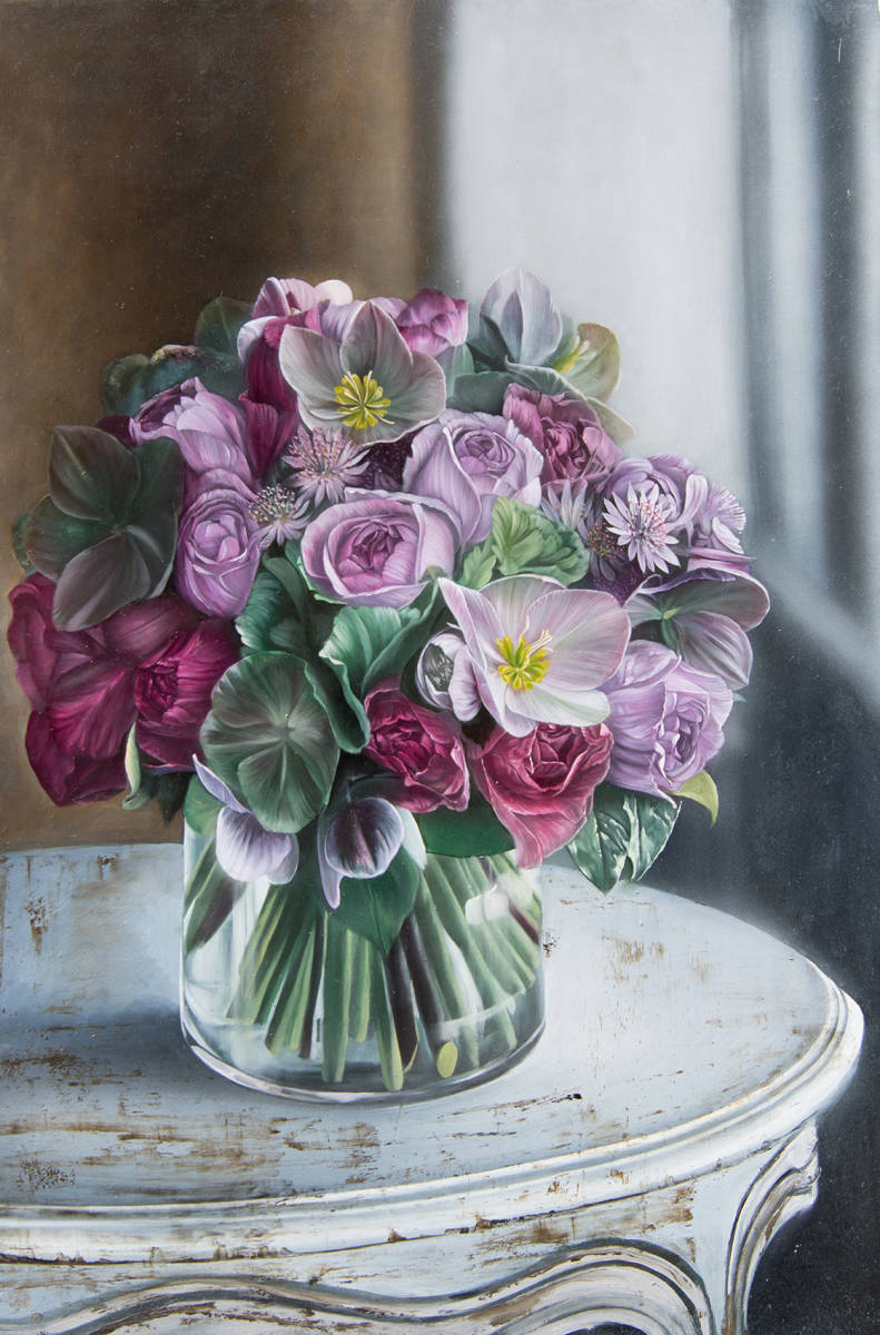 油彩画写実画リアリズム30号大作