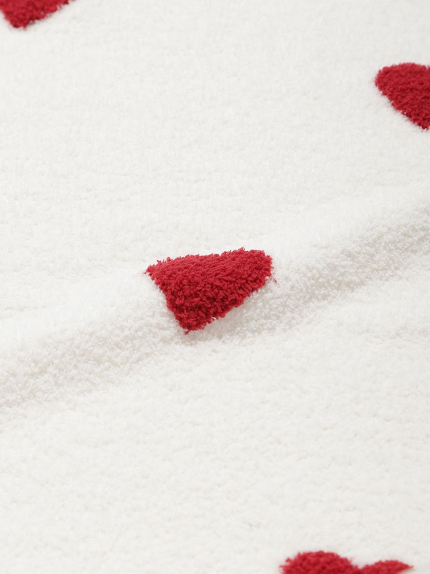 KIDS】エアリーモコハート柄ブランケット(グッズ)｜ルームウェア