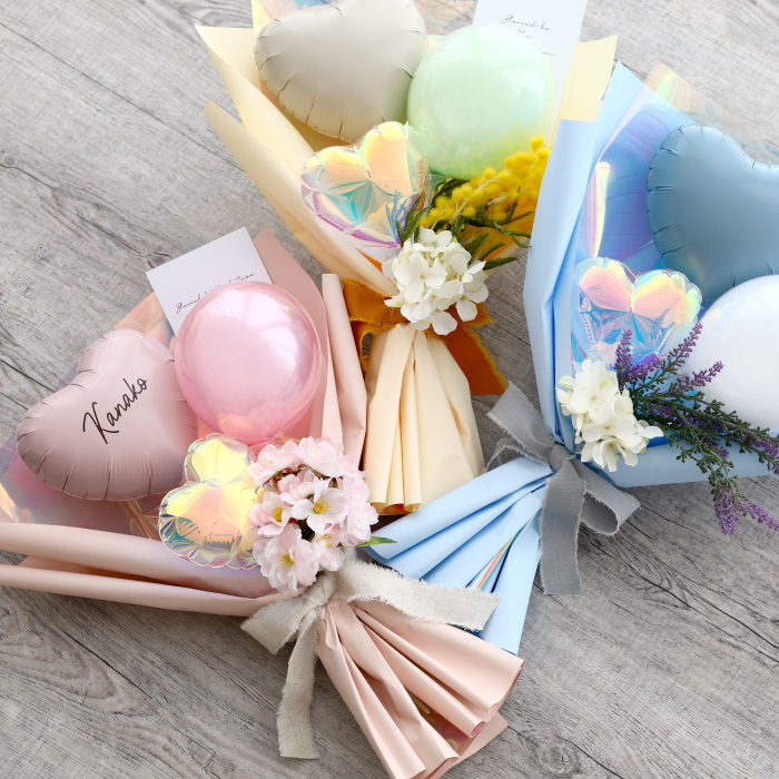 卒業式 バルーンブーケ バルーン 花束 卒業 発表会 誕生日 演奏会