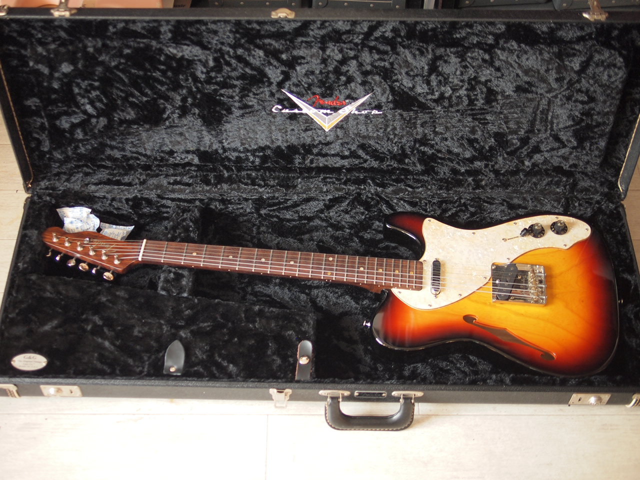 WARMOTH Custom Rosewood Neck Thinline Telecaster（中古/送料無料