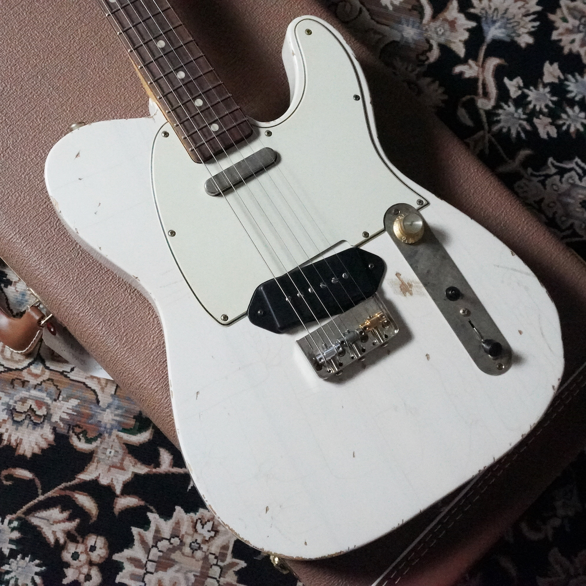 RS Guitarworks Workhorse Special / White Blonde / Rose FB / Road