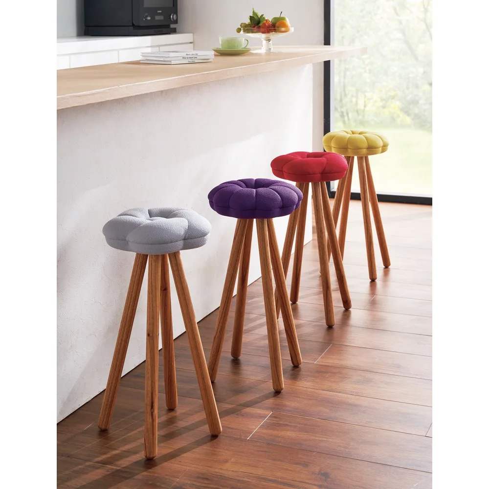 センダン天然木モナカシリーズ スツール 梅 ハイタイプ 高さ55cm幅32cm