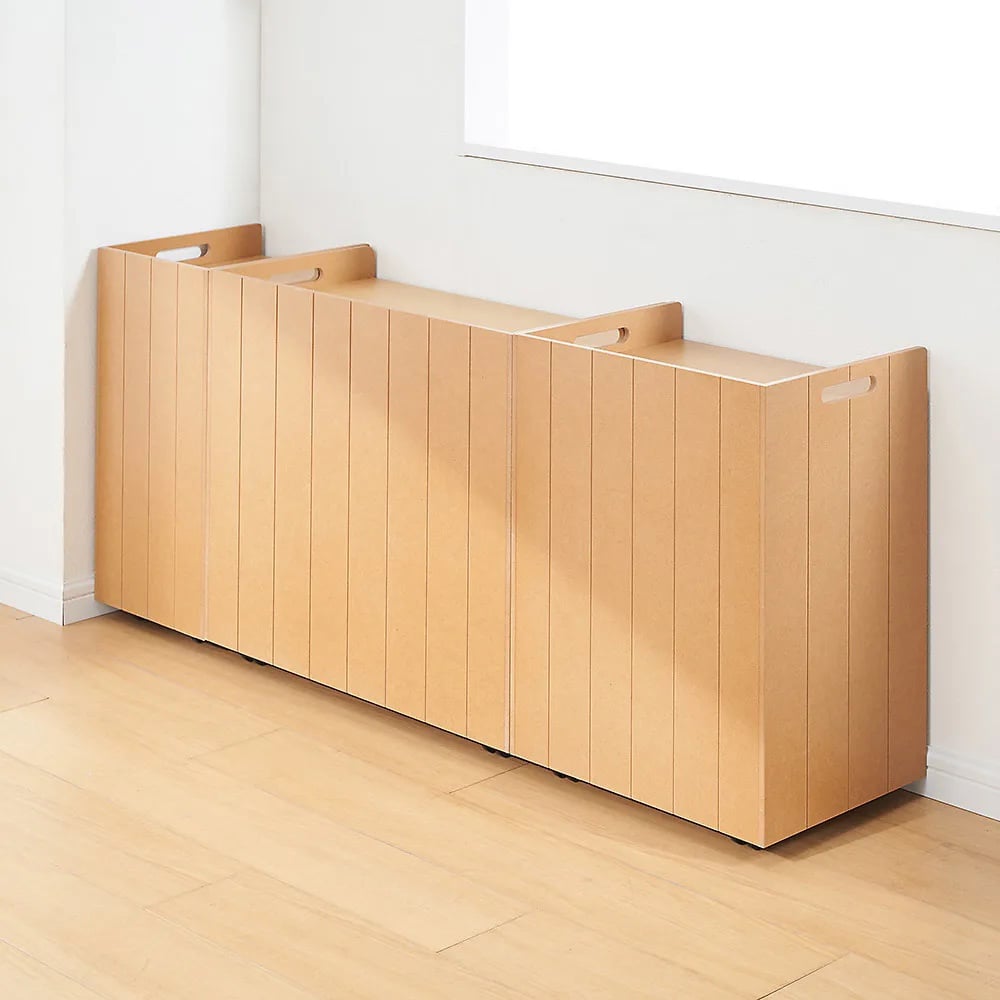 隠せるリビング整理ワゴン 収納タイプ 幅60cm 通販 - ディノス